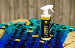 Gtechniq unveils PFAS-free waterproofing spray for cycling kit Cyclist in waterproof jacket riding in the rain