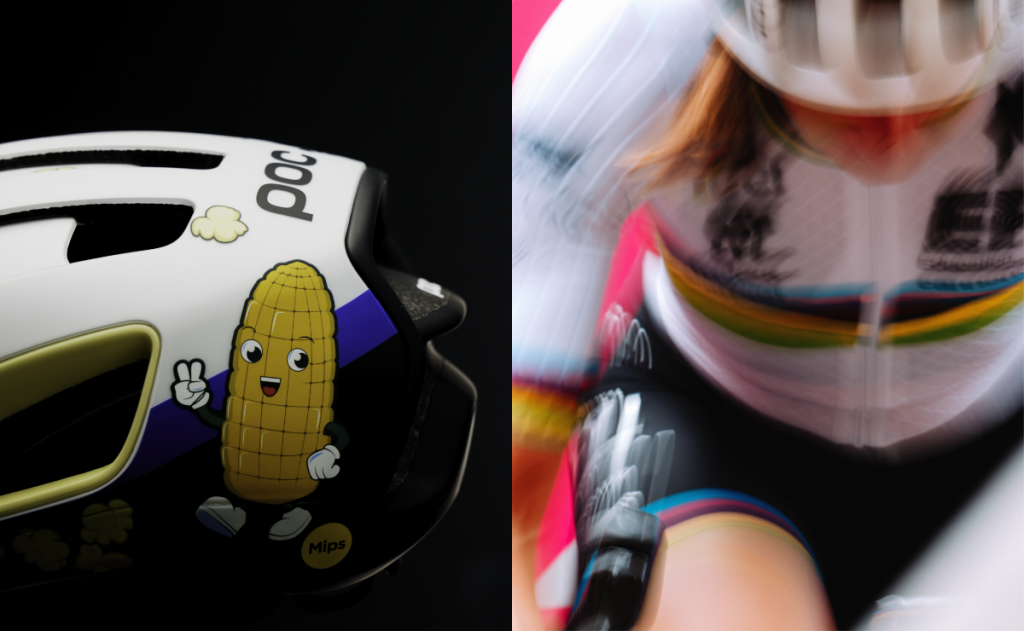 POC Cytal helmet special edition designed with world champion Magdeleine Vallieres