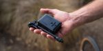 Lezyne E-Drive portable electric bike pump with battery pack